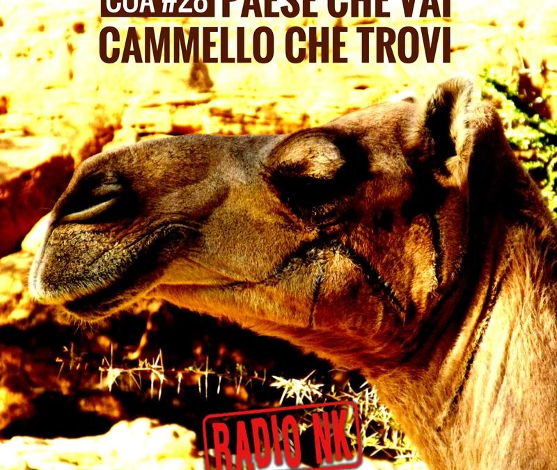 COA #28 – Paese che vai, cammello che trovi.