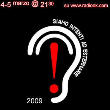 Siamo Intenti Ad Esternare 2011 – Posticipazione